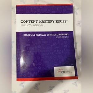 Med Surg Nursing ATI book